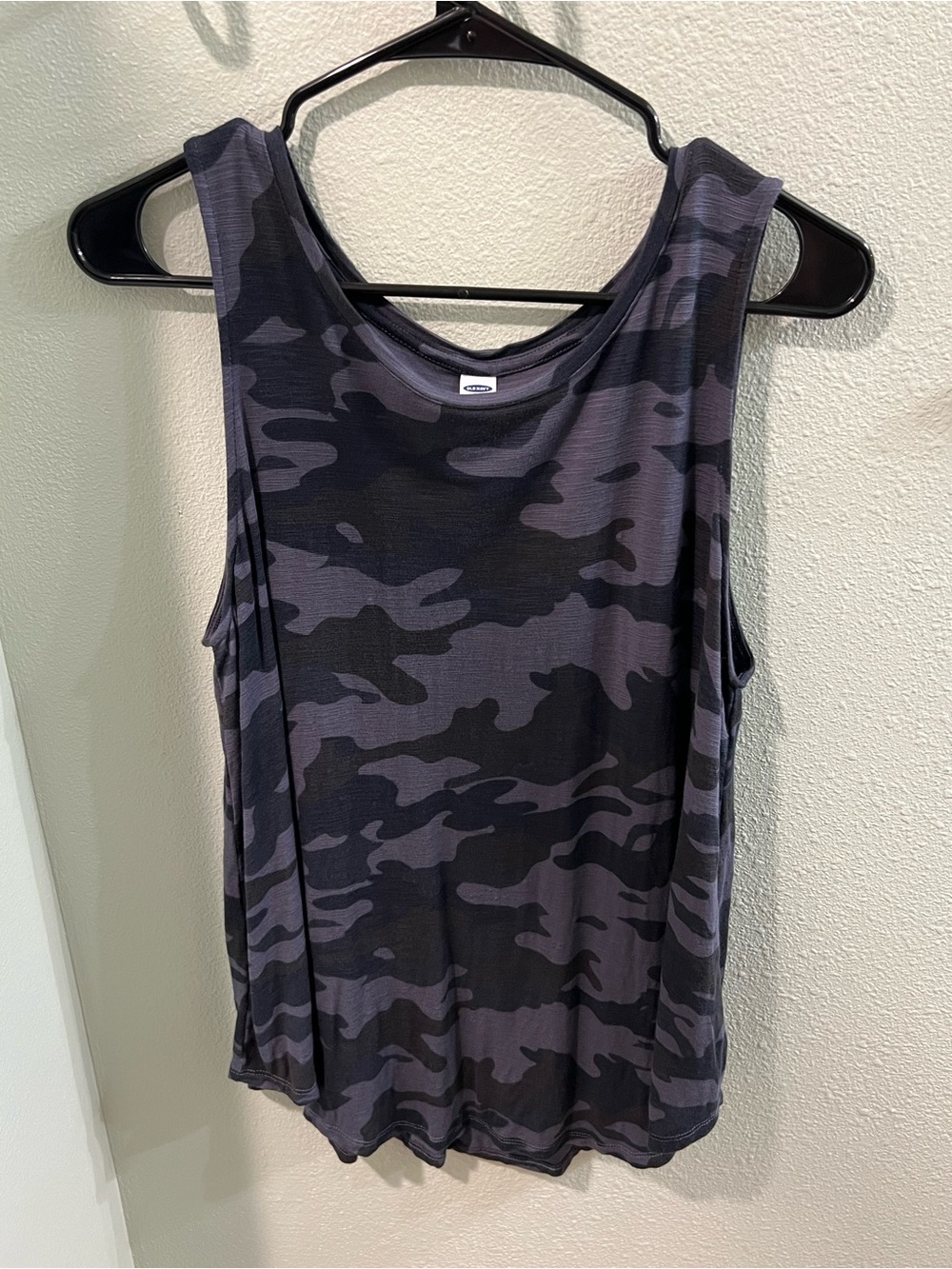 Women's Black/Grey Camo Tank Top